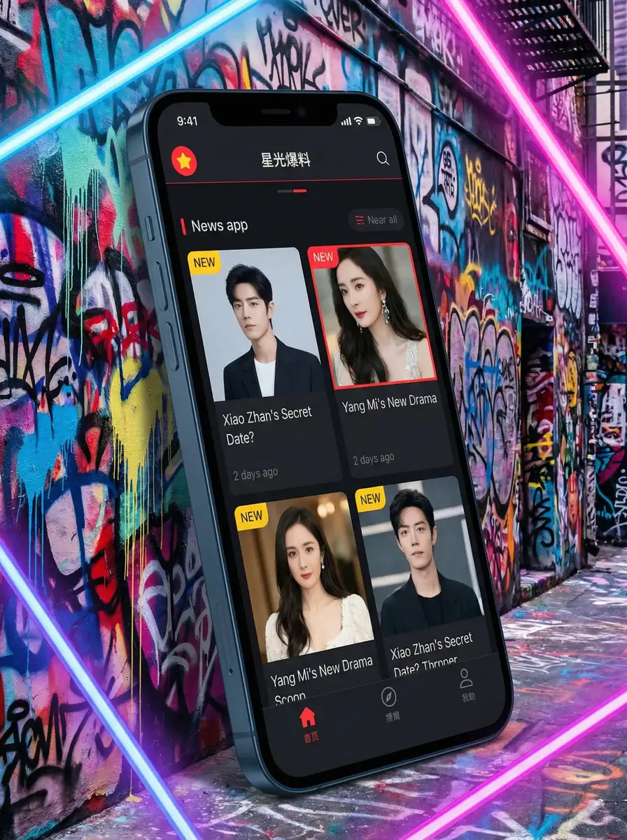 程序员那么可爱漫画 APP界面展示 - 掌上吃瓜神器
